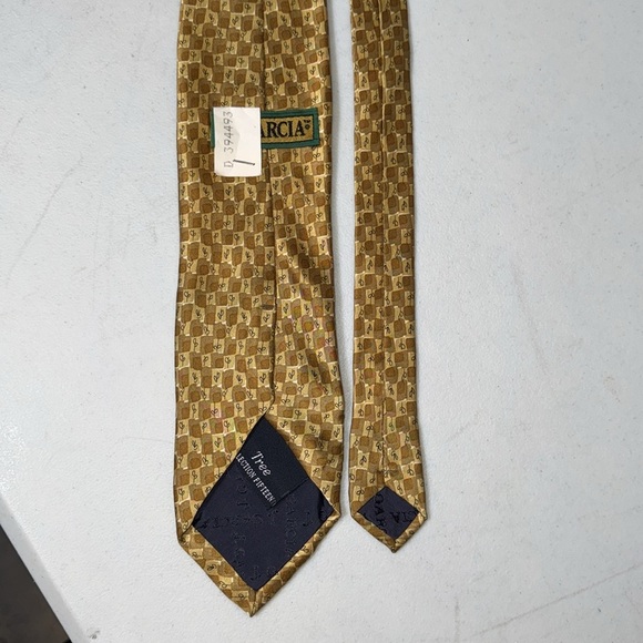 J Garcia Tree‎ Collection Fifteen silk tie - Picture 5 of 5